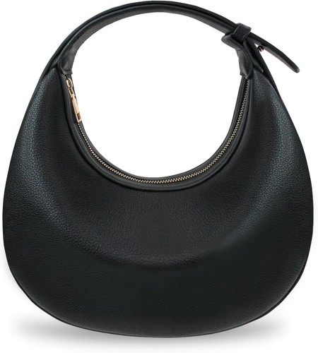 Borsa mezzaluna vie pelle - mezzaluna,