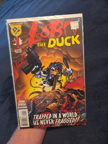 Lobo the duck dc comics - lobo,